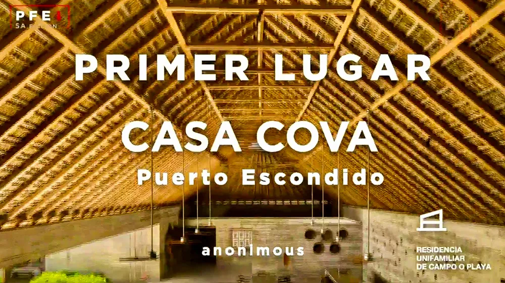 Premio PFE Residencia Unifamiliar de Campo o Playa- Primer lugar